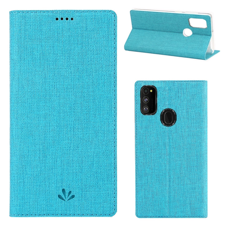 For Galaxy M30s ViLi Shockproof TPU + PU Horizontal Flip Protective Case with Card Slot & Holder