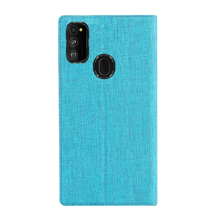 For Galaxy M30s ViLi Shockproof TPU + PU Horizontal Flip Protective Case with Card Slot & Holder