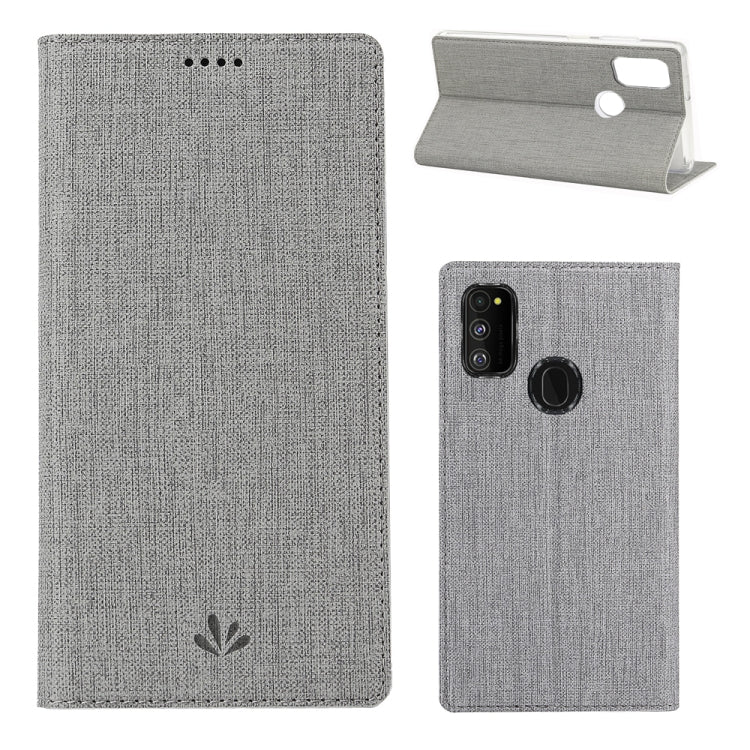 For Galaxy M30s ViLi Shockproof TPU + PU Horizontal Flip Protective Case with Card Slot & Holder