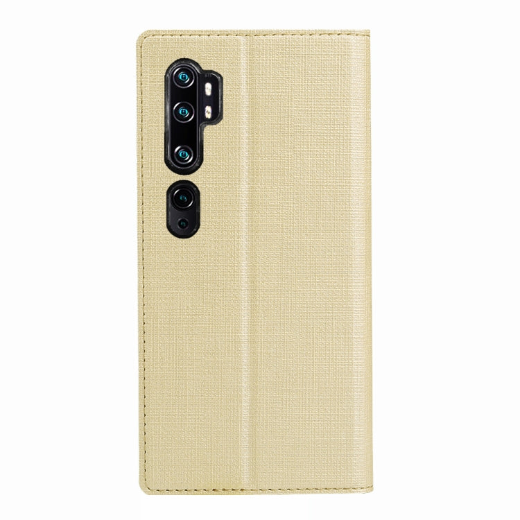 For Xiaomi Mi CC9 Pro & Note 10 ViLi Shockproof TPU + PU Horizontal Flip Protective Case with Card Slot & Holder