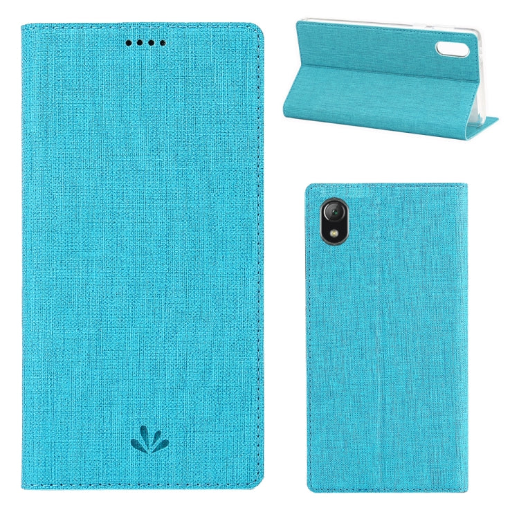 For Motorola Moto E6 ViLi Shockproof TPU + PU Horizontal Flip Protective Case with Card Slot & Holder
