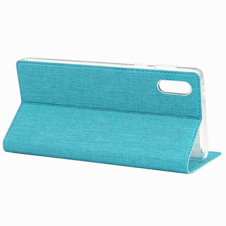 For Motorola Moto E6 ViLi Shockproof TPU + PU Horizontal Flip Protective Case with Card Slot & Holder