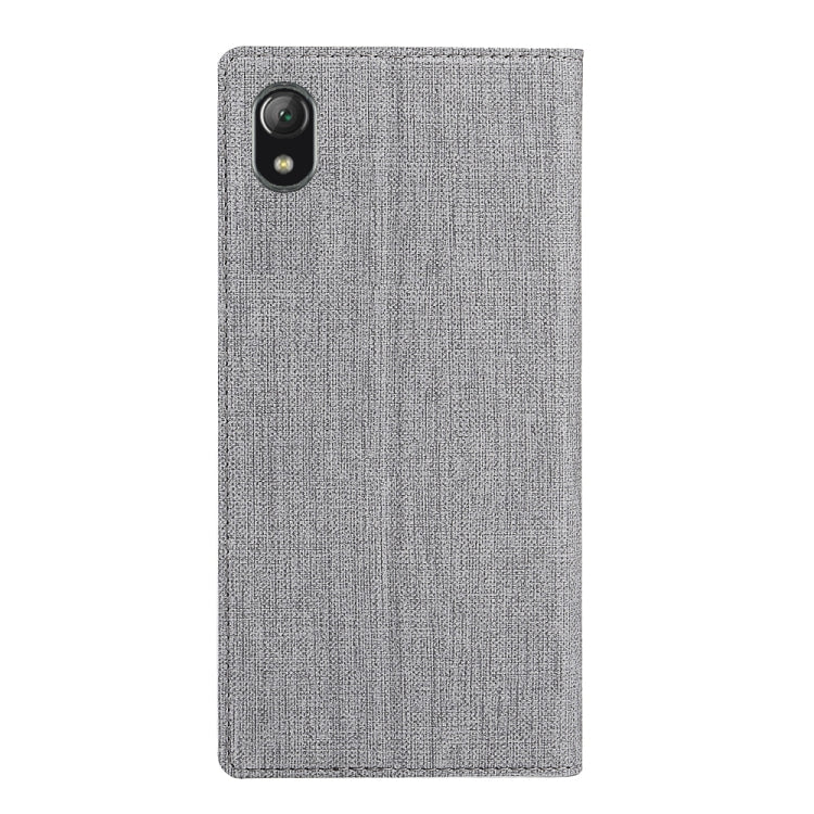 For Motorola Moto E6 ViLi Shockproof TPU + PU Horizontal Flip Protective Case with Card Slot & Holder