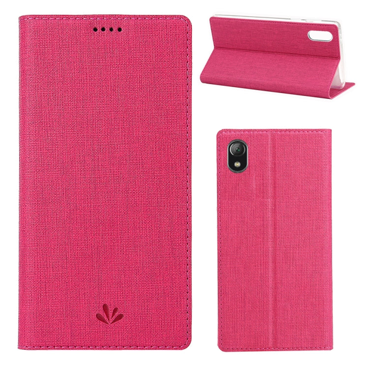 For Motorola Moto E6 ViLi Shockproof TPU + PU Horizontal Flip Protective Case with Card Slot & Holder