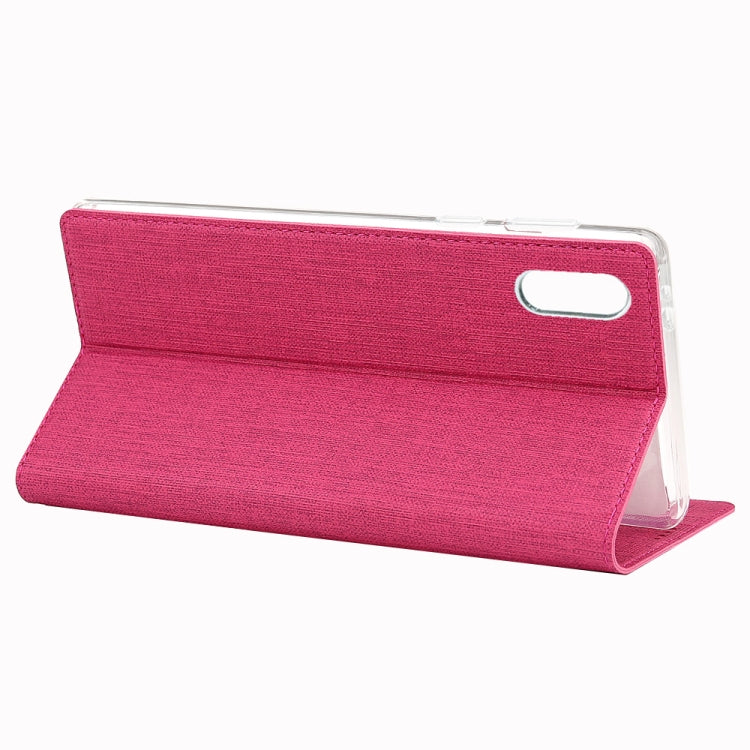 For Motorola Moto E6 ViLi Shockproof TPU + PU Horizontal Flip Protective Case with Card Slot & Holder