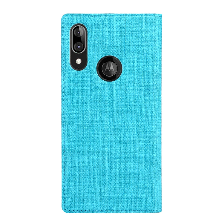 For Motorola Moto E6 Plus ViLi Shockproof TPU + PU Horizontal Flip Protective Case with Card Slot & Holder