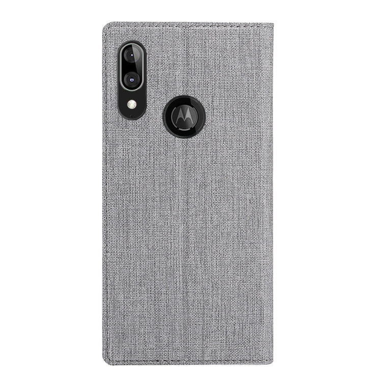 For Motorola Moto E6 Plus ViLi Shockproof TPU + PU Horizontal Flip Protective Case with Card Slot & Holder