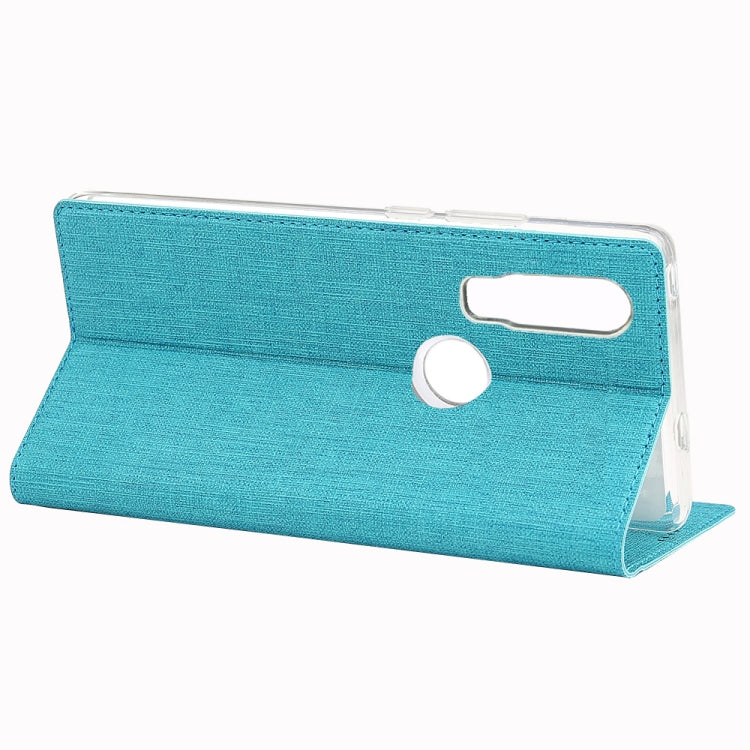 For Motorola Moto One Action ViLi Shockproof TPU + PU Horizontal Flip Protective Case with Card Slot & Holder