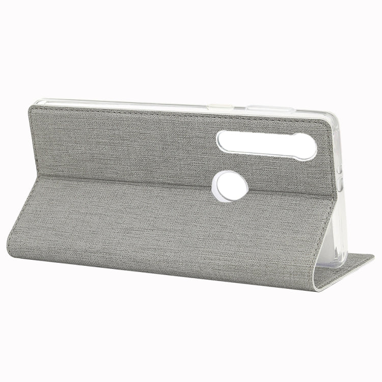 For Motorola Moto G8 Play ViLi Shockproof TPU + PU Horizontal Flip Protective Case with Card Slot & Holder