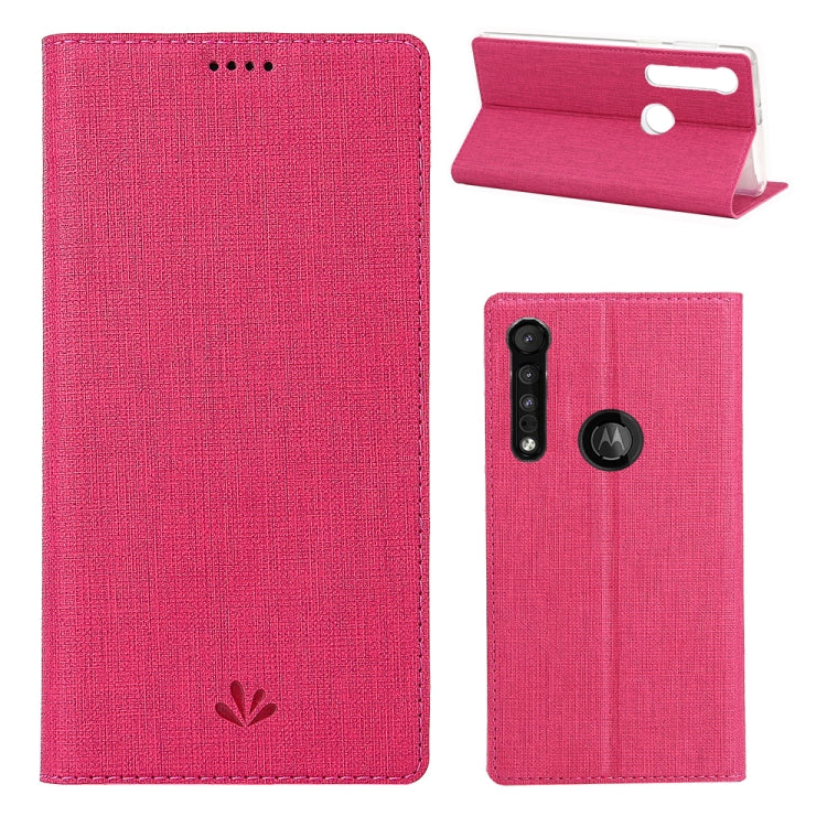 For Motorola Moto G8 Play ViLi Shockproof TPU + PU Horizontal Flip Protective Case with Card Slot & Holder