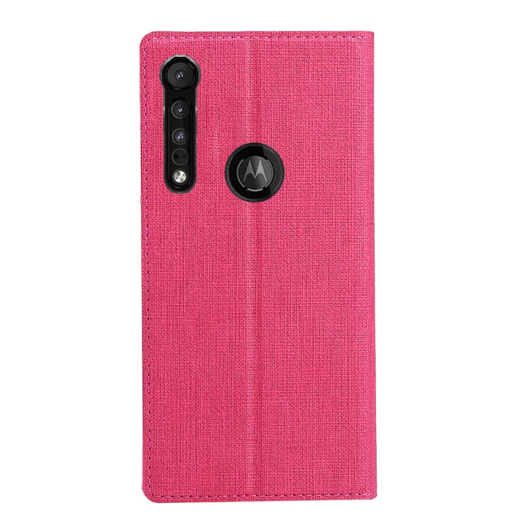For Motorola Moto G8 Play ViLi Shockproof TPU + PU Horizontal Flip Protective Case with Card Slot & Holder