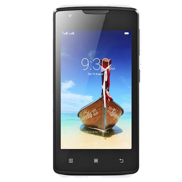 TPU Phone Case For Lenovo A1000(Transparent White)