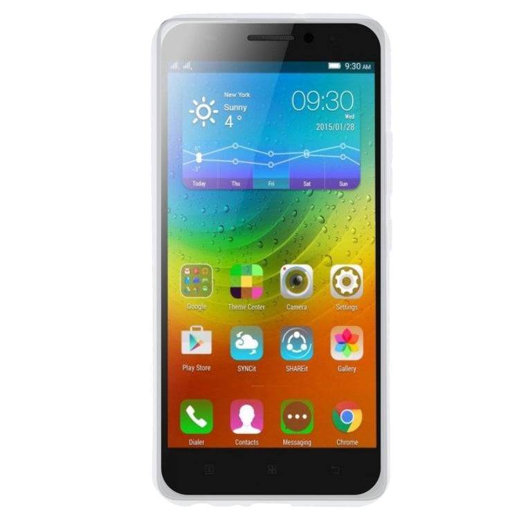 TPU Phone Case For Lenovo A7000 Turbo(Transparent White)