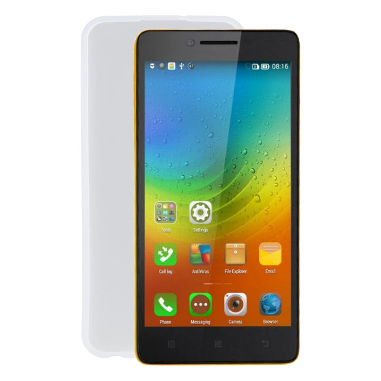TPU Phone Case For Lenovo K3 Note/K50a40/K50-T5/K50-T3s(Transparent White)