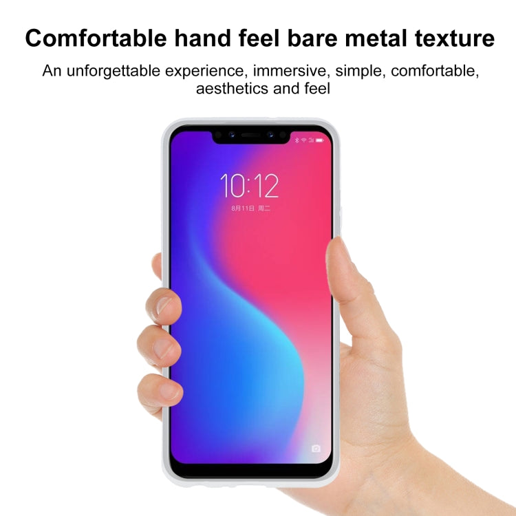 TPU Phone Case For Lenovo S5(Transparent White)