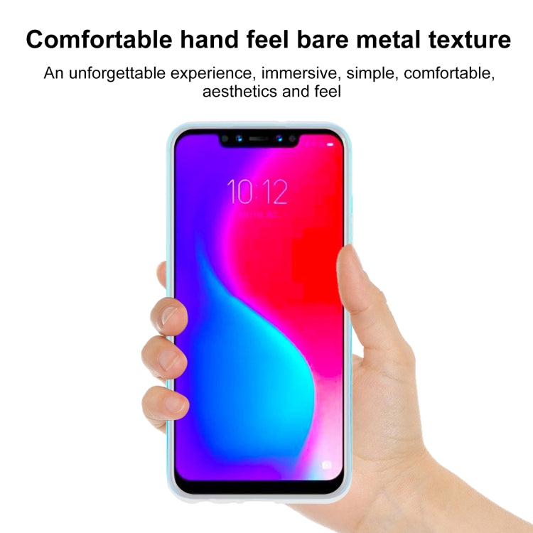 TPU Phone Case For Lenovo S5 Pro(Transparent White)