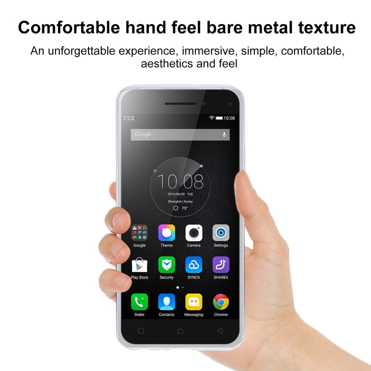 TPU Phone Case For Lenovo Vibe S1(Transparent White)
