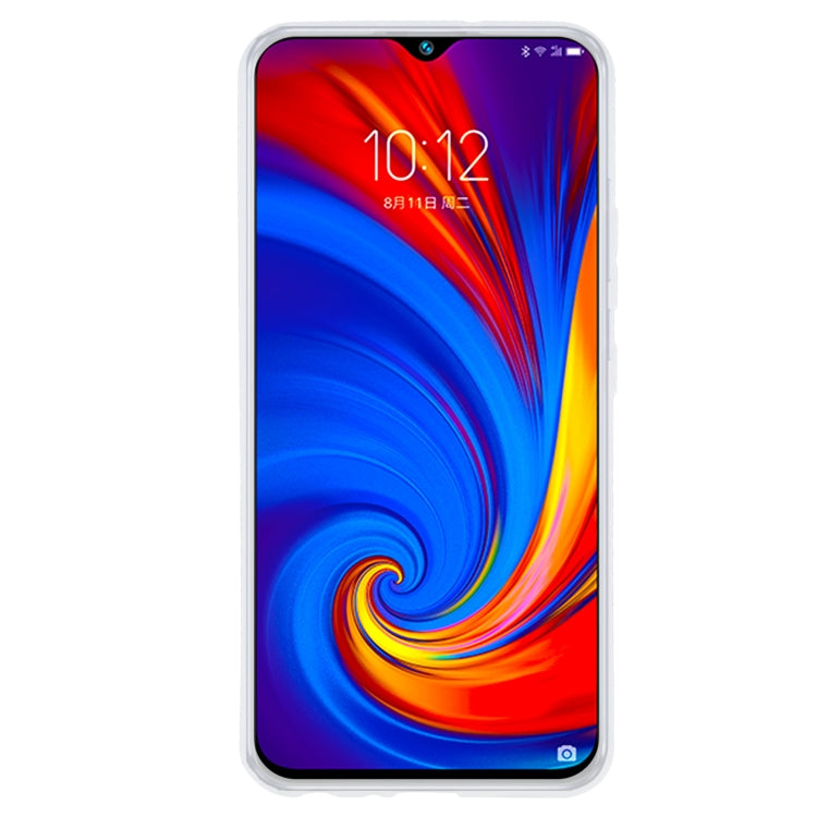 TPU Phone Case For Lenovo Z5S(Transparent White)