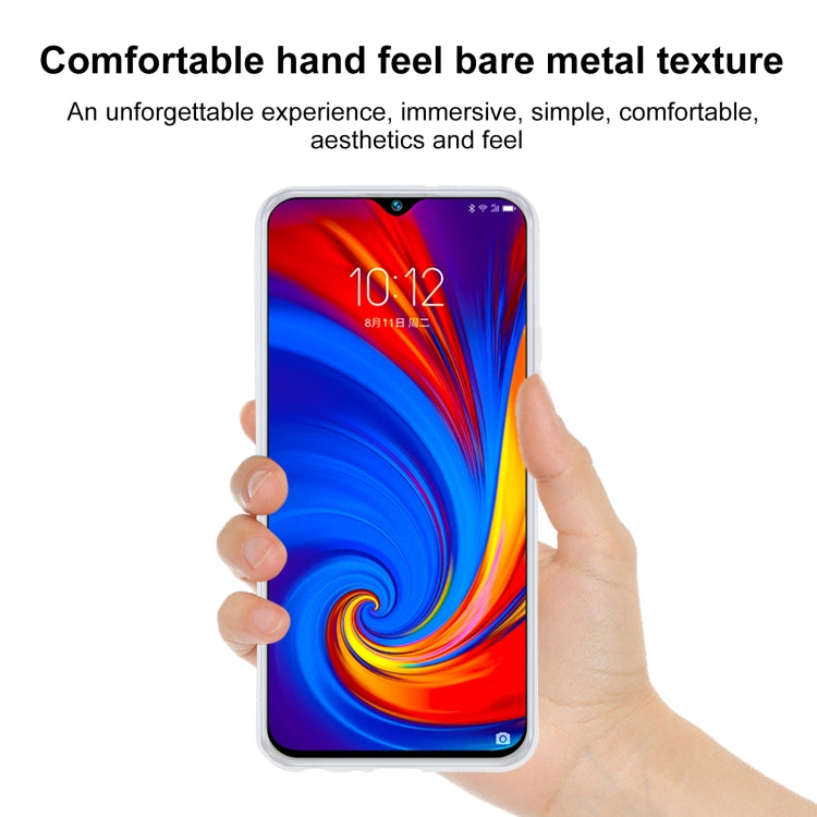 TPU Phone Case For Lenovo Z5S(Transparent White)