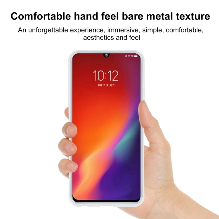 TPU Phone Case For Lenovo Z6(Transparent White)
