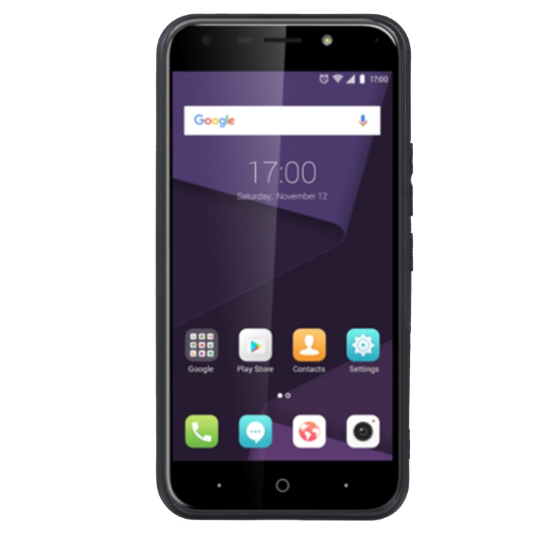 TPU Phone Case For ZTE Blade A0622 / A0620 / A0605(Pudding Black)