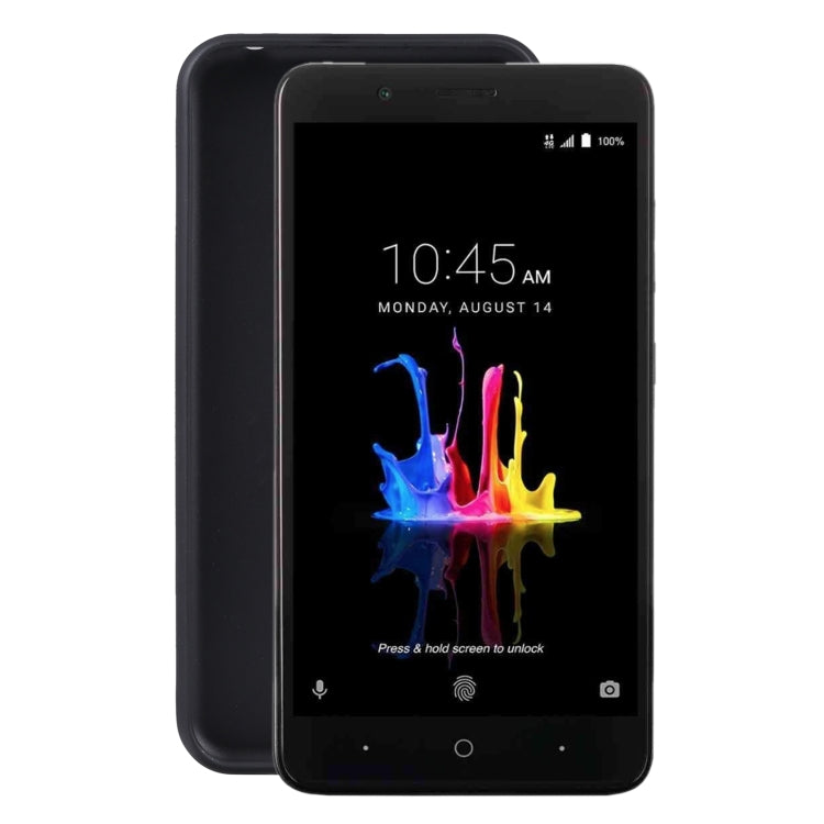 TPU Phone Case For ZTE Blade Z Max Pro(Pudding Black)