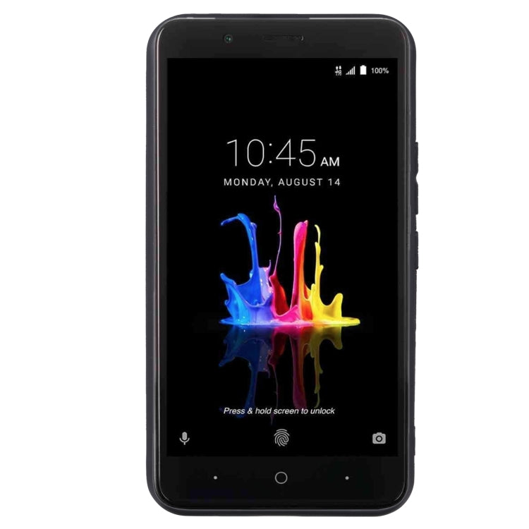 TPU Phone Case For ZTE Blade Z Max Pro(Pudding Black)