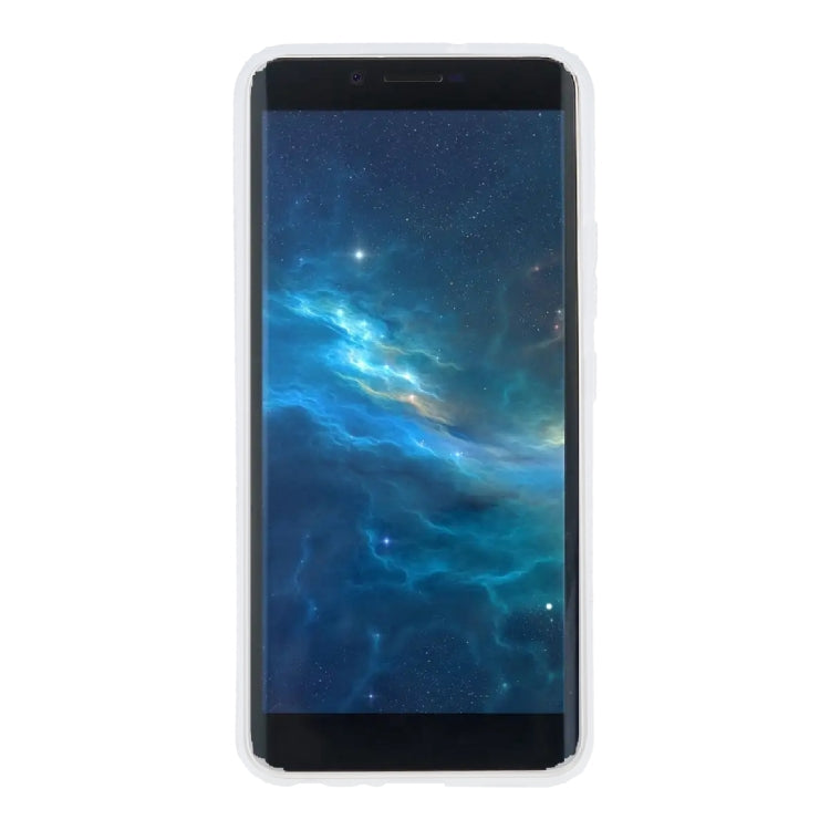 TPU Phone Case For Doogee X60L(Transparent White)