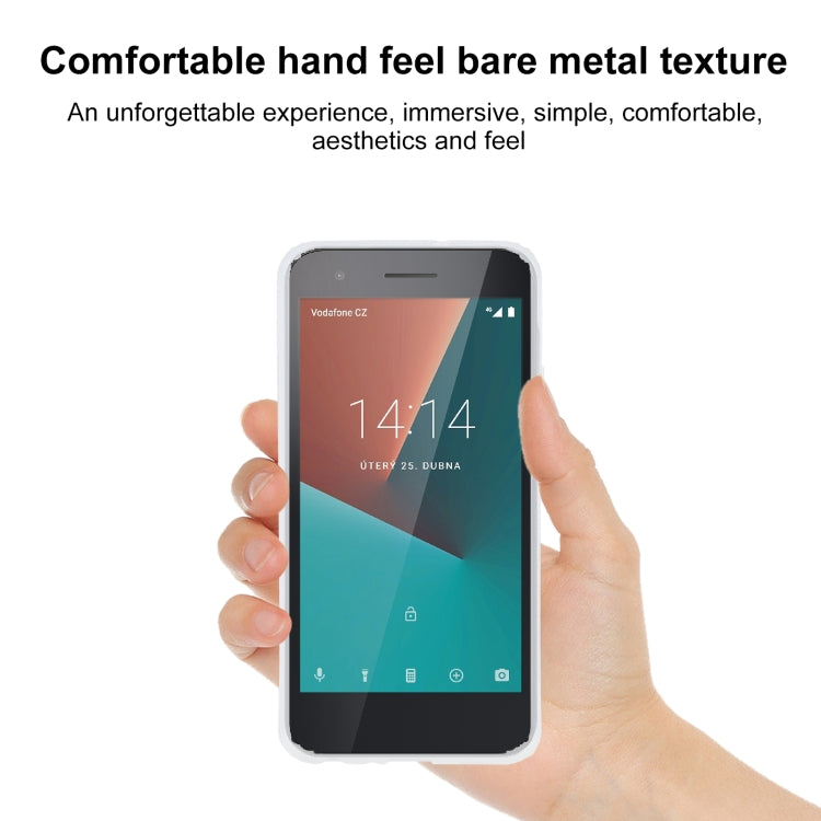 TPU Phone Case For Vodafone Smart E8 VDF511(Transparent White)