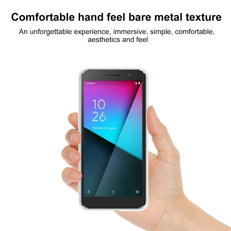 TPU Phone Case For Vodafone Smart E9 VDF520(Transparent White)