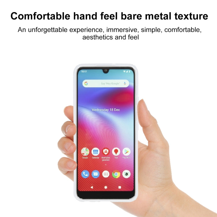 TPU Phone Case For Vodafone Smart V10 VDF730(Transparent White)