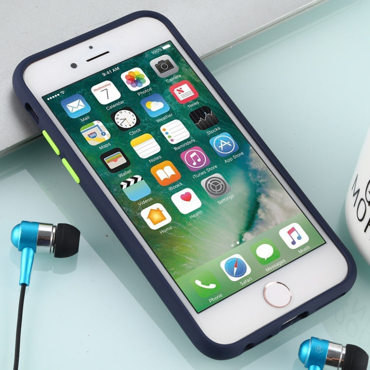For iPhone 6 Skin Hand Feeling Series Anti-fall Frosted PC+ TPU Case