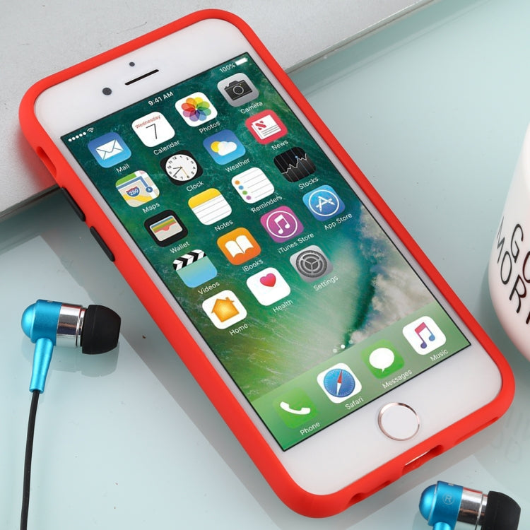 For iPhone 6 Skin Hand Feeling Series Anti-fall Frosted PC+ TPU Case