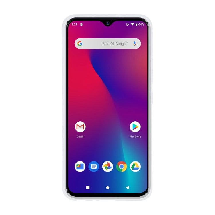 TPU Phone Case For Umidigi F1(Transparent White)