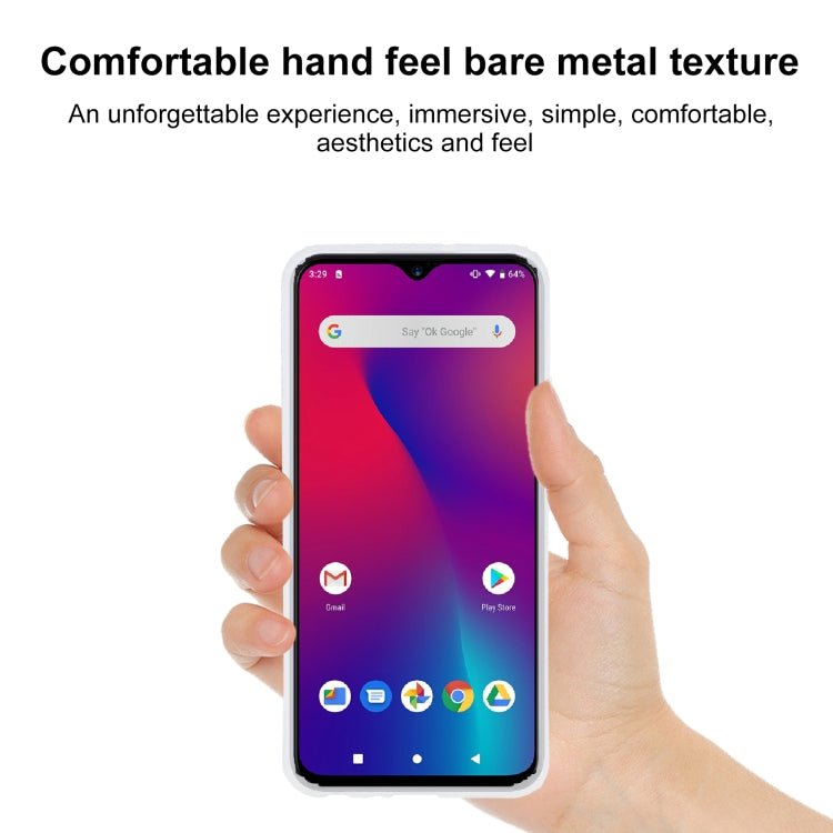 TPU Phone Case For Umidigi F1(Transparent White)