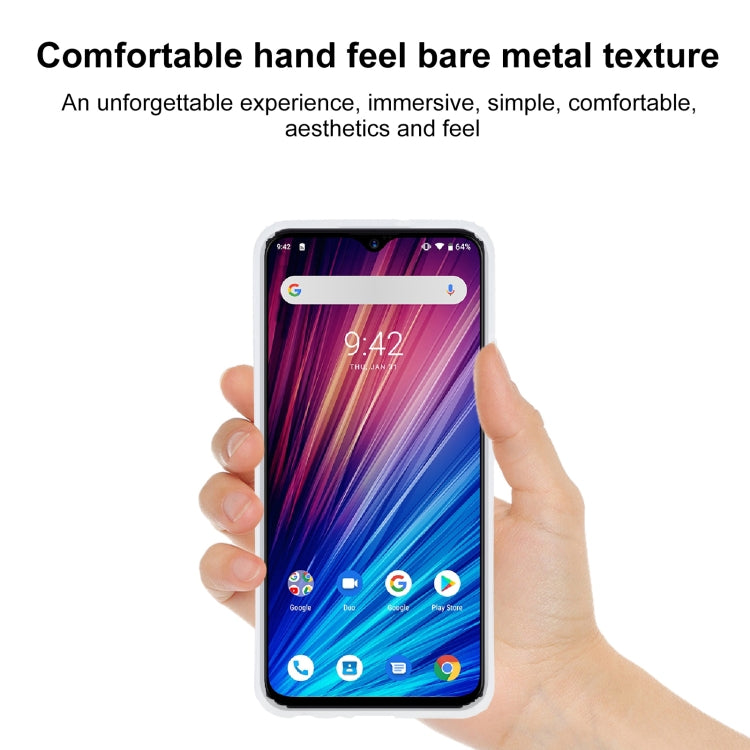 TPU Phone Case For Umidigi F1 Play(Transparent White)