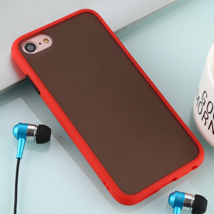 For iPhone SE 2022 / SE 2020 / 8 / 7 Skin Hand Feeling Series Anti-fall Frosted PC+ TPU Case