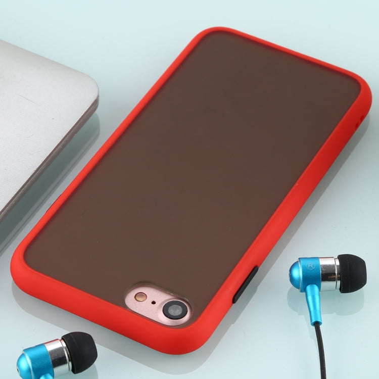 For iPhone SE 2022 / SE 2020 / 8 / 7 Skin Hand Feeling Series Anti-fall Frosted PC+ TPU Case