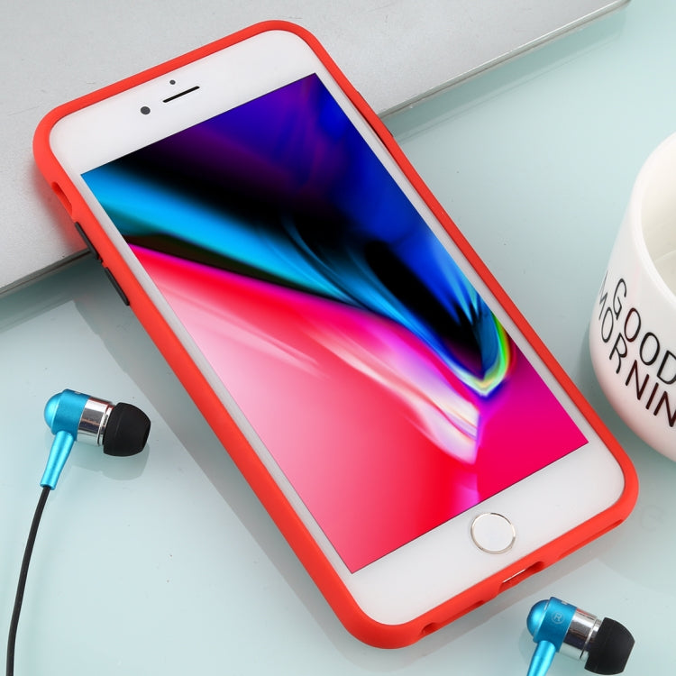 For iPhone 6 Plus Skin Hand Feeling Series Anti-fall Frosted PC+ TPU Case