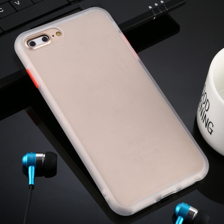 For iPhone 6 Plus Skin Hand Feeling Series Anti-fall Frosted PC+ TPU Case