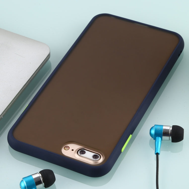 For iPhone 8 Plus / 7 Plus Skin Hand Feeling Series Anti-fall Frosted PC+ TPU Case
