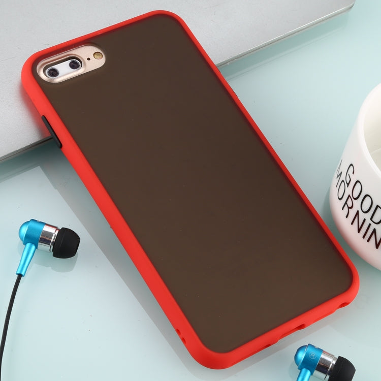For iPhone 8 Plus / 7 Plus Skin Hand Feeling Series Anti-fall Frosted PC+ TPU Case