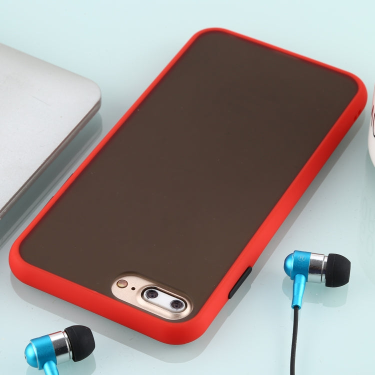 For iPhone 8 Plus / 7 Plus Skin Hand Feeling Series Anti-fall Frosted PC+ TPU Case