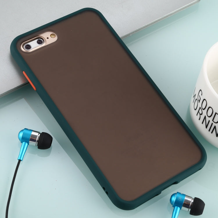 For iPhone 8 Plus / 7 Plus Skin Hand Feeling Series Anti-fall Frosted PC+ TPU Case