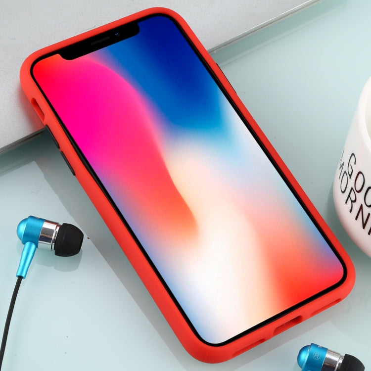 For iPhone X / XS Skin Hand Feeling Series Anti-fall Frosted PC+ TPU Case