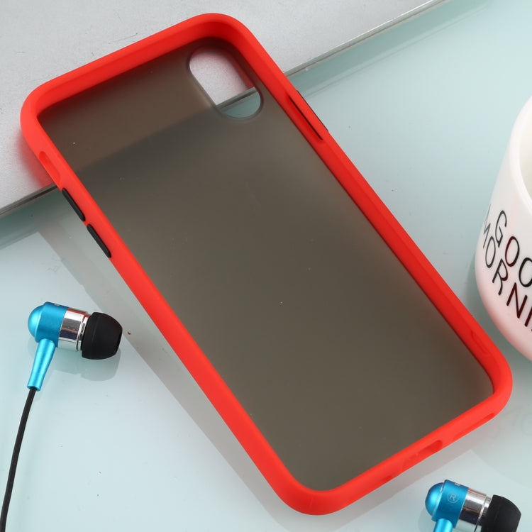 For iPhone X / XS Skin Hand Feeling Series Anti-fall Frosted PC+ TPU Case