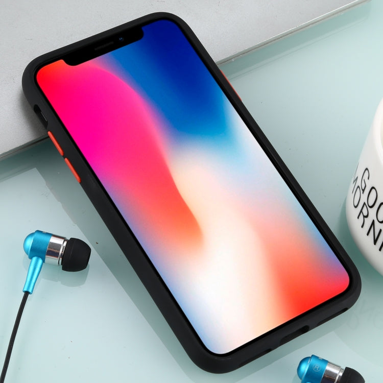 For iPhone X / XS Skin Hand Feeling Series Anti-fall Frosted PC+ TPU Case