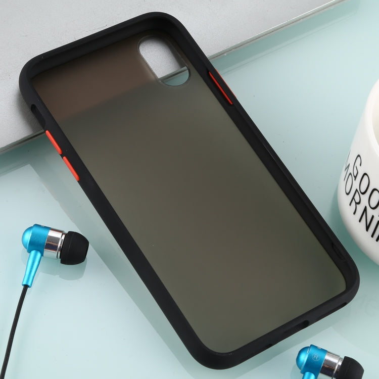 For iPhone X / XS Skin Hand Feeling Series Anti-fall Frosted PC+ TPU Case