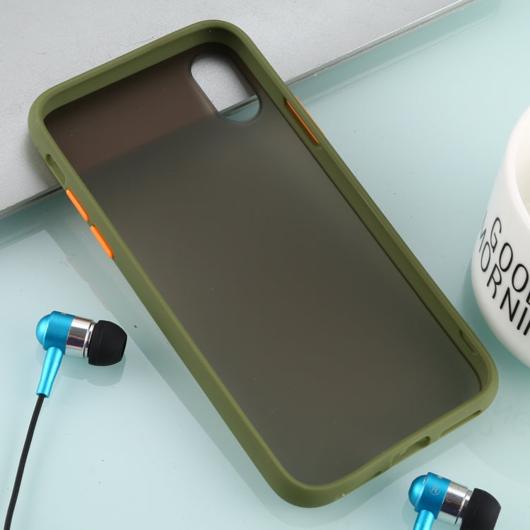 For iPhone X / XS Skin Hand Feeling Series Anti-fall Frosted PC+ TPU Case