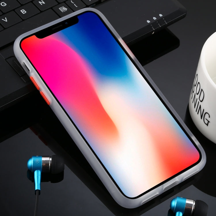 For iPhone X / XS Skin Hand Feeling Series Anti-fall Frosted PC+ TPU Case